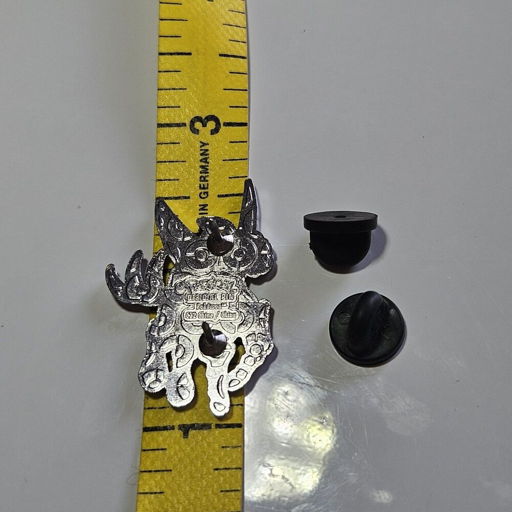 Pokemon Origin Forme Palkia Pin TCG Badge Accessories Silver Tone Pink Enamel - Picture 7 of 10